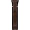 Ekena Millwork Miller Wrought Iron Bracket, (Triple center brace), Antiqued Copper 2"W x 5 1/2"D x 8"H BKTM02X05X08TMIACO - alternate 2